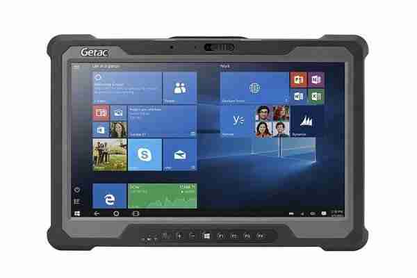 Getac a140 rugged tablet i5 front view