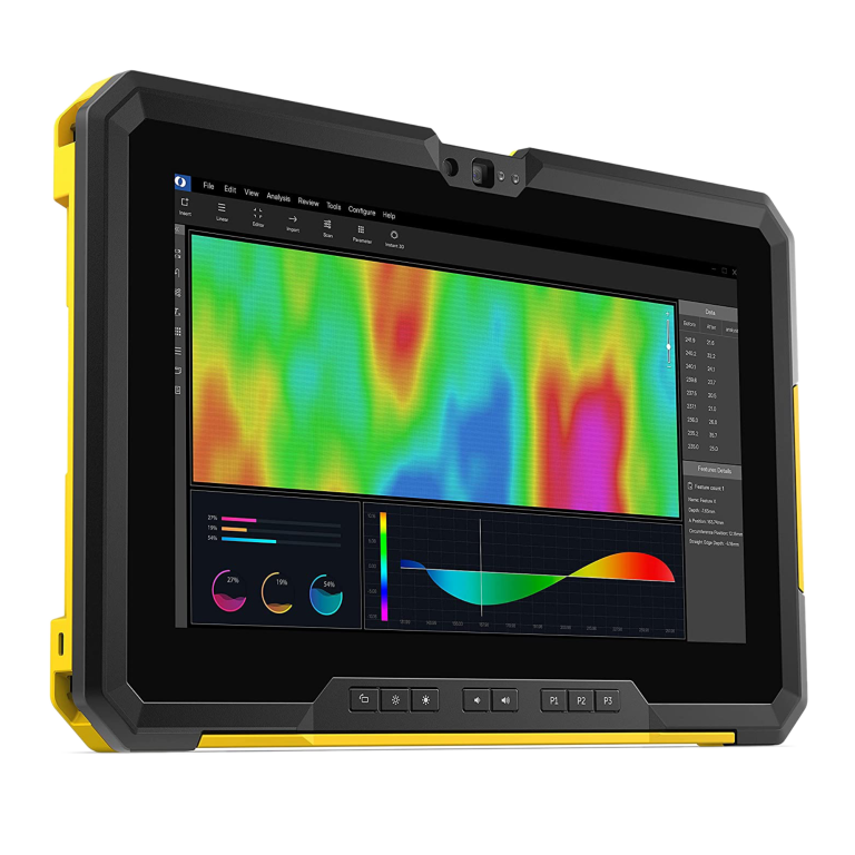 Rugged 7220EX explosion proof Dell tablet Front view