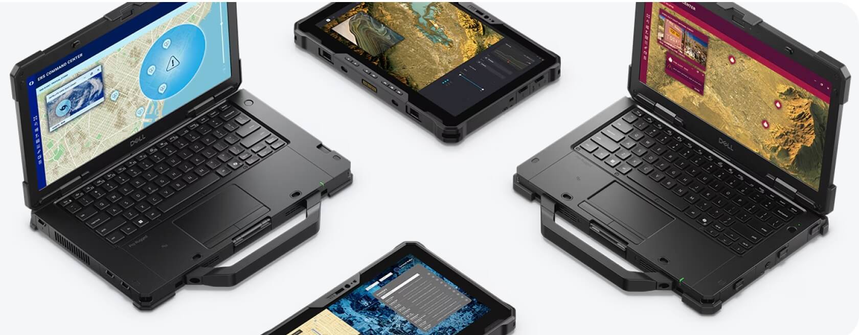 Rugged laptops and tablets